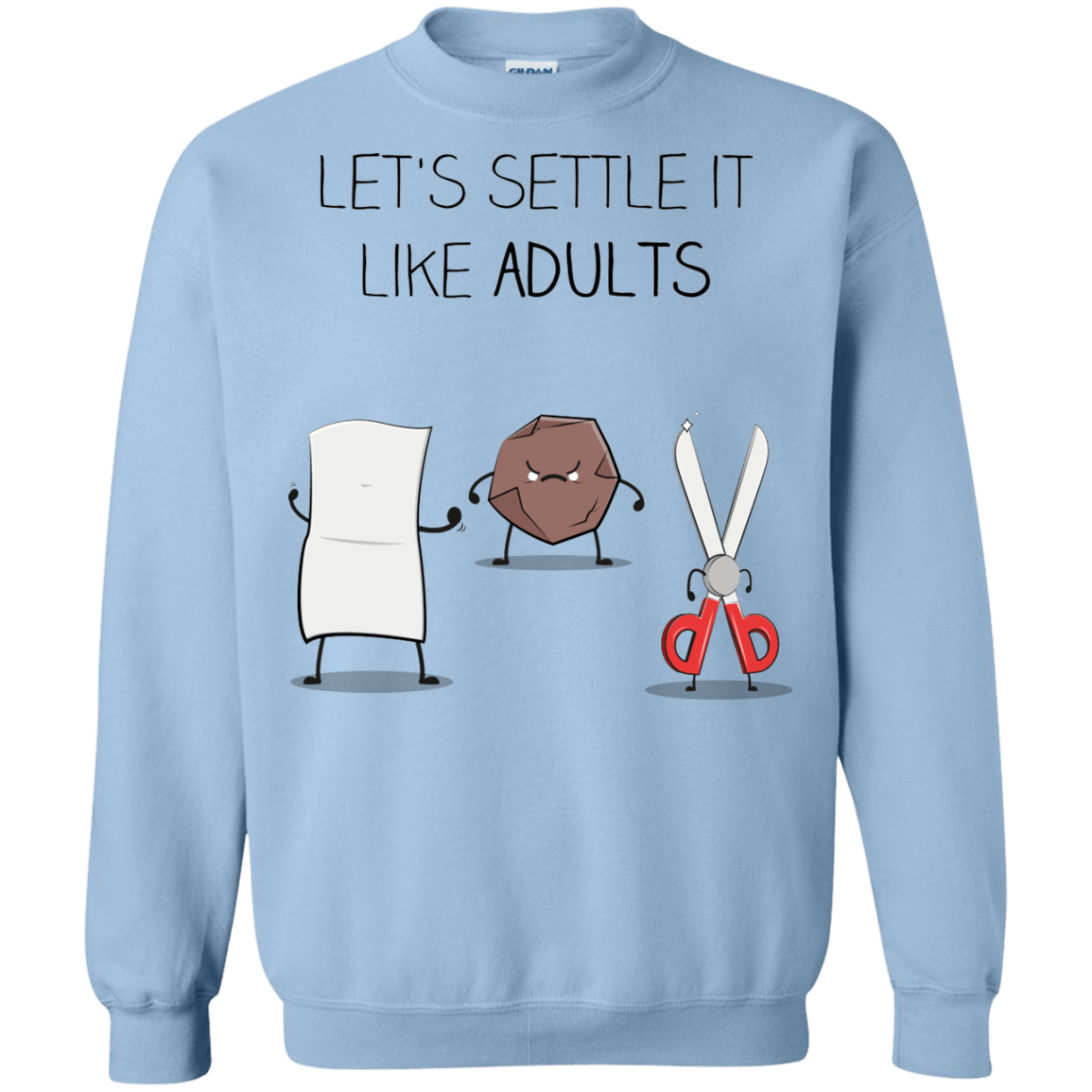 Sweatshirts Light Blue / Small Shifumi Crewneck Sweatshirt