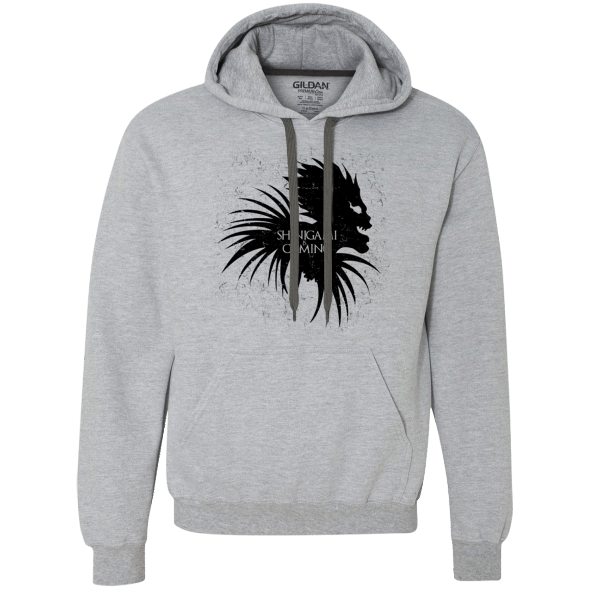 Sweatshirts Sport Grey / Small Shinigami Is Coming Premium Fleece Hoodie