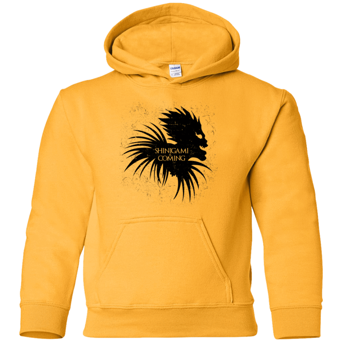 Sweatshirts Gold / YS Shinigami Is Coming Youth Hoodie