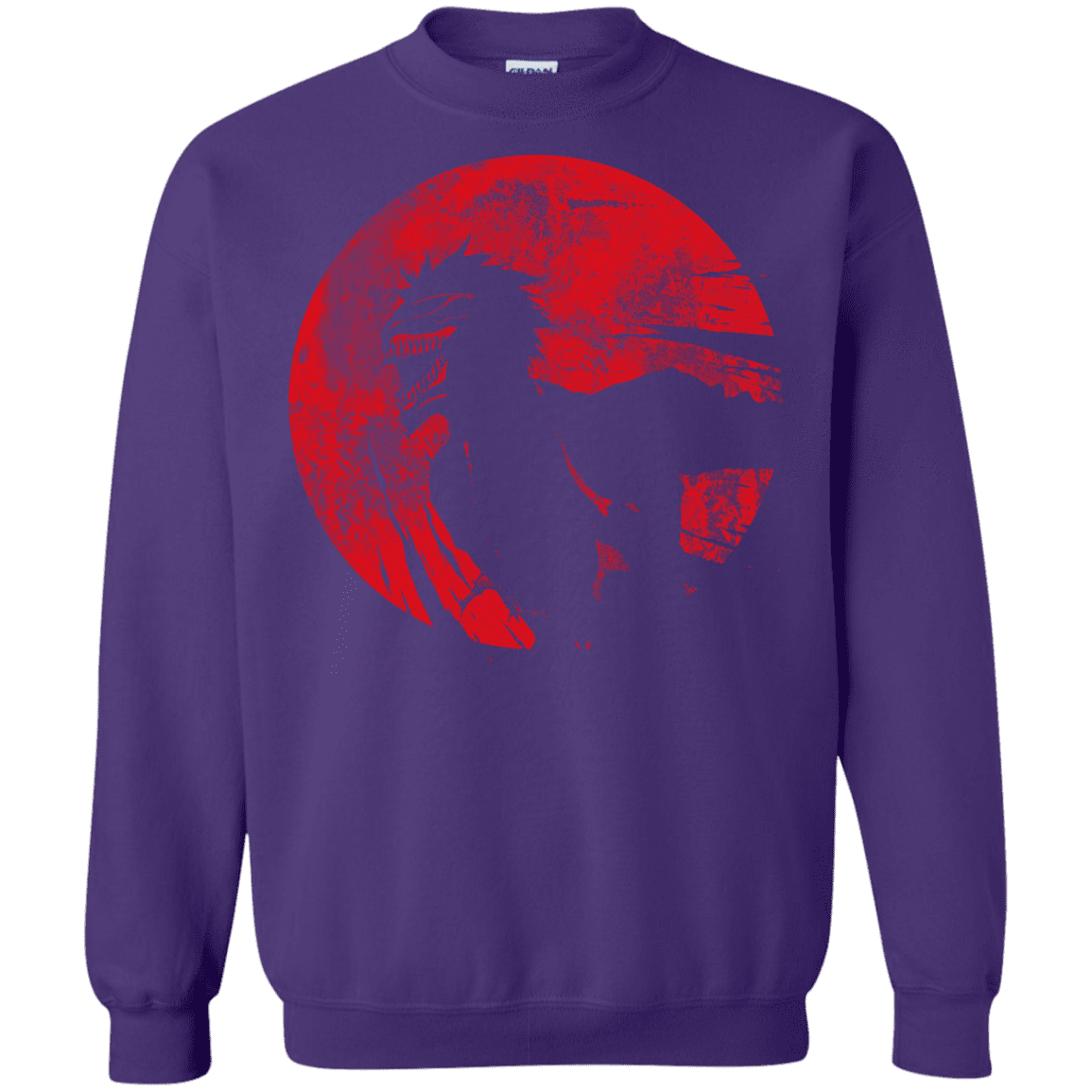 Sweatshirts Purple / S Shinigami Mask Crewneck Sweatshirt
