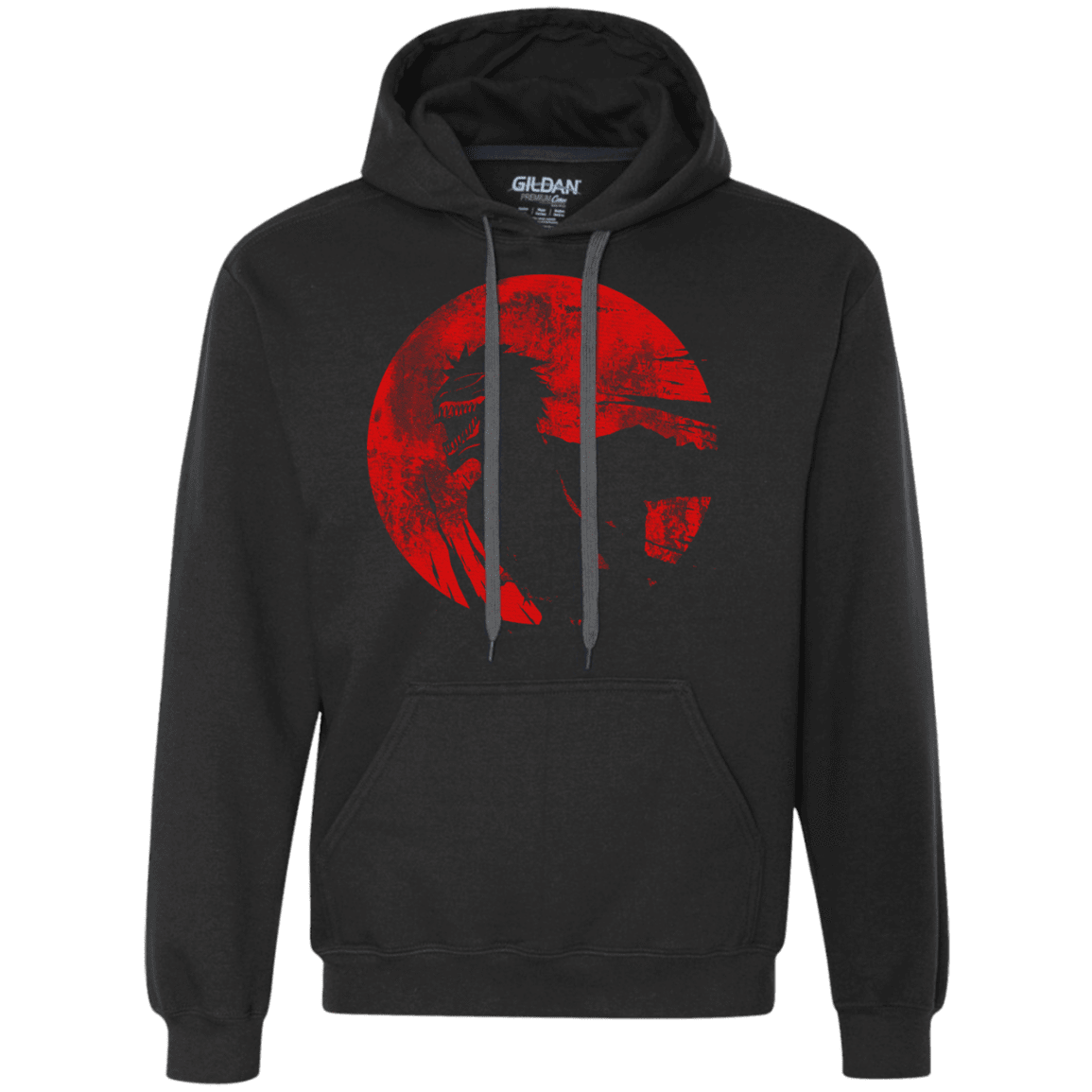 Sweatshirts Black / S Shinigami Mask Premium Fleece Hoodie