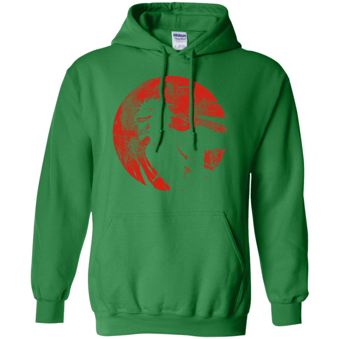 Sweatshirts Irish Green / S Shinigami Mask Pullover Hoodie