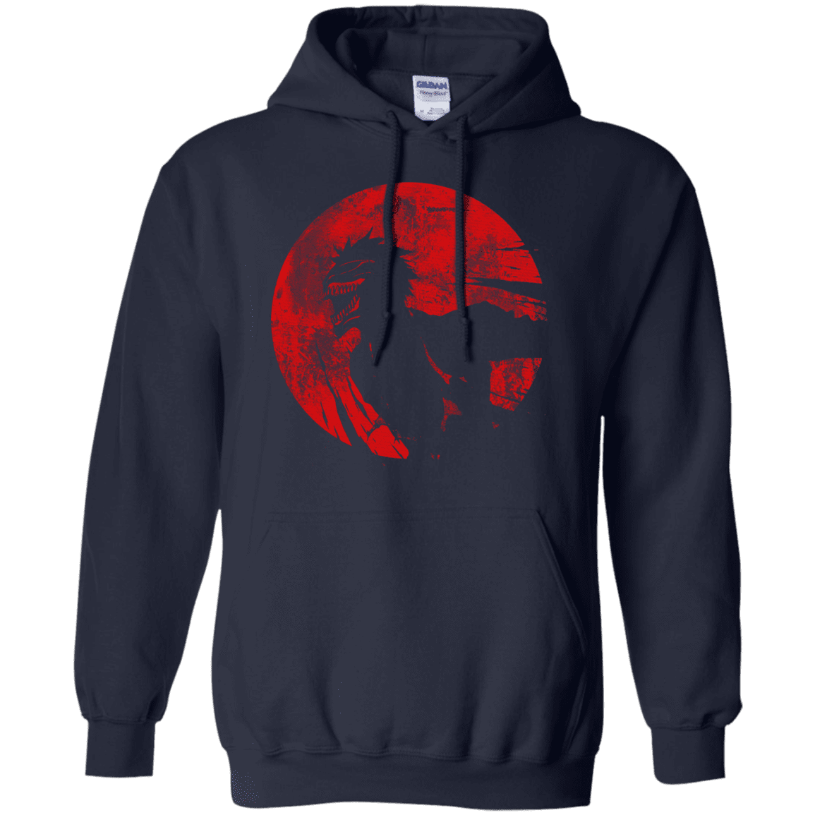 Sweatshirts Navy / S Shinigami Mask Pullover Hoodie