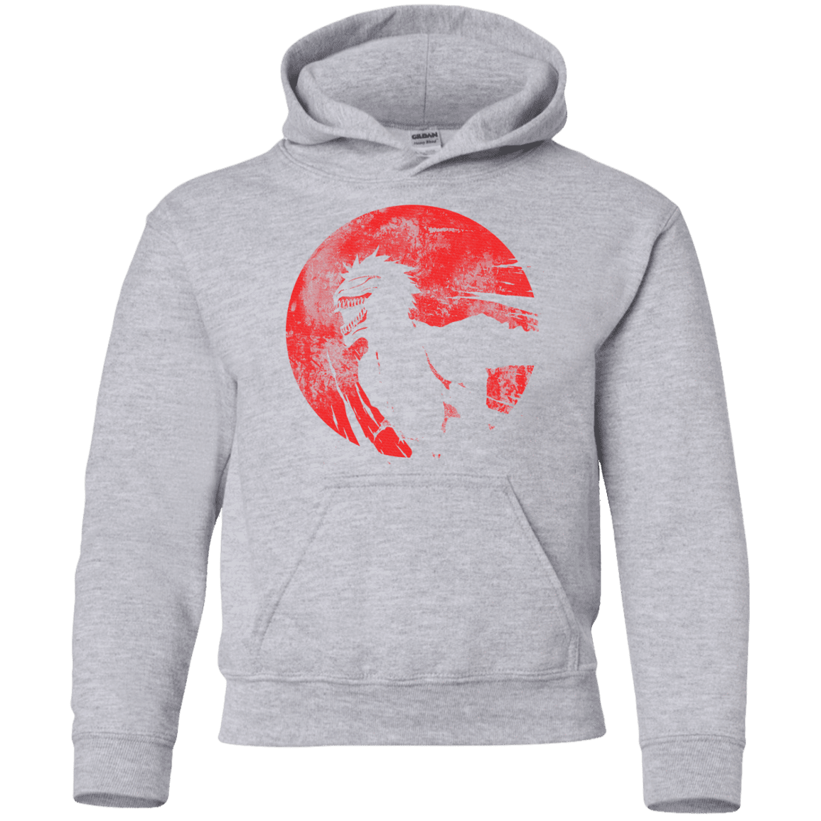 Sweatshirts Sport Grey / YS Shinigami Mask Youth Hoodie