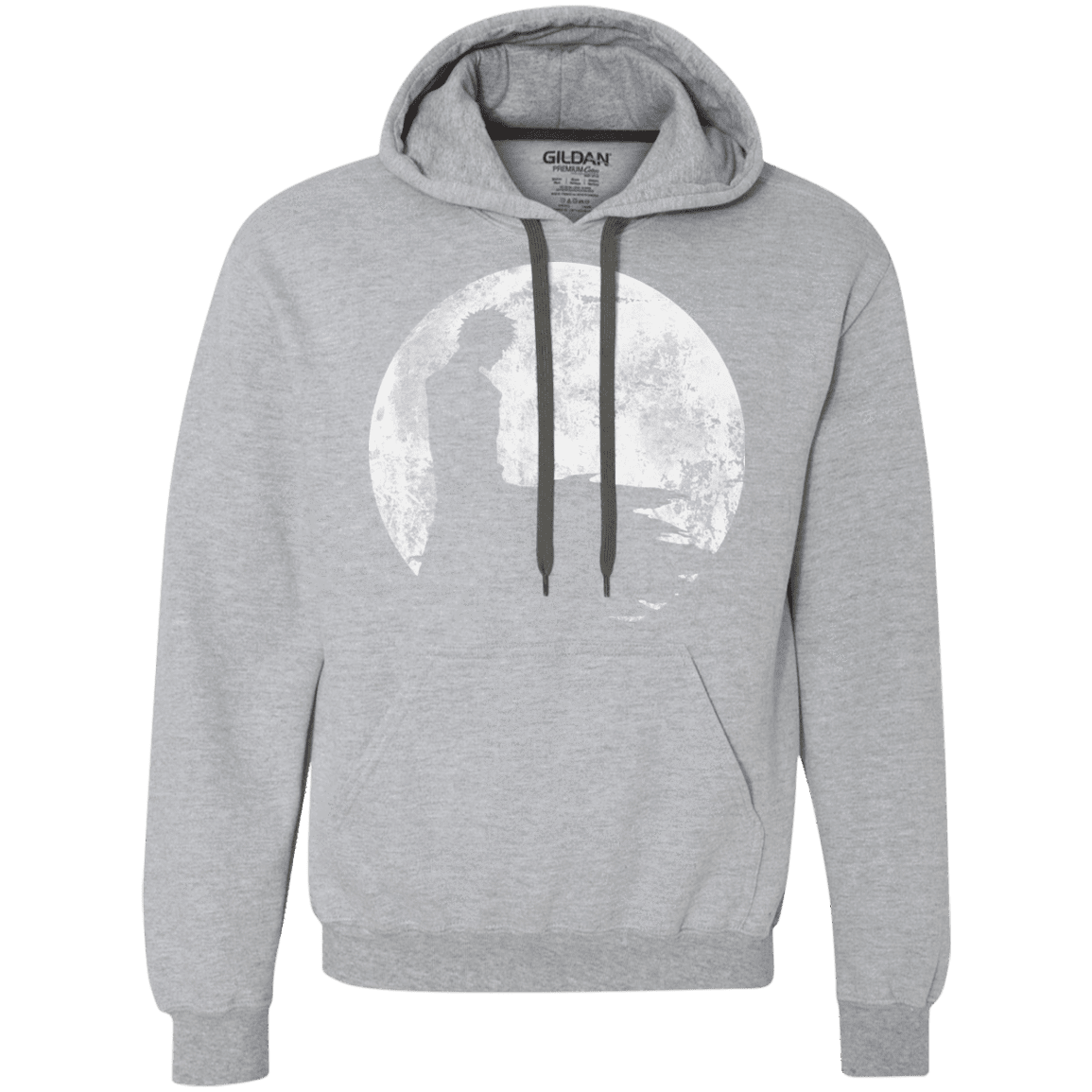 Sweatshirts Sport Grey / S Shinigami Moon Premium Fleece Hoodie