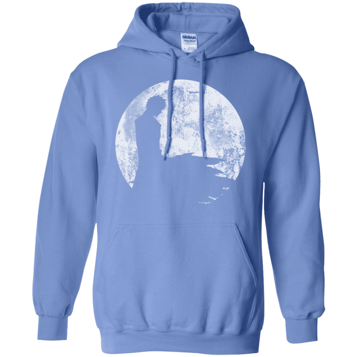 Sweatshirts Carolina Blue / S Shinigami Moon Pullover Hoodie