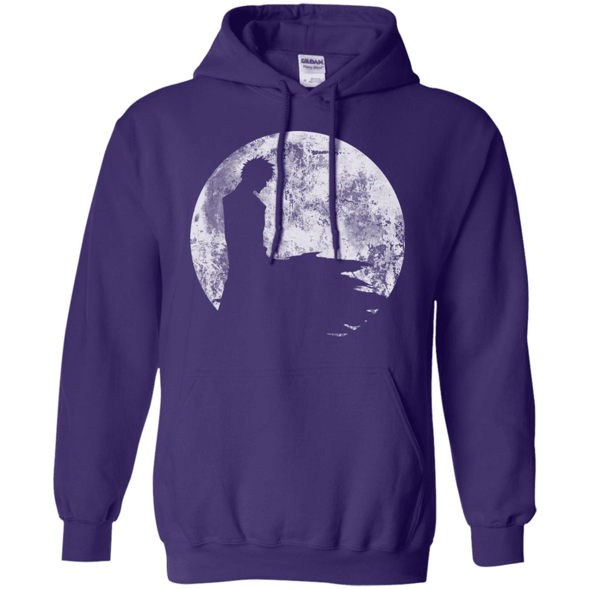 Sweatshirts Purple / S Shinigami Moon Pullover Hoodie