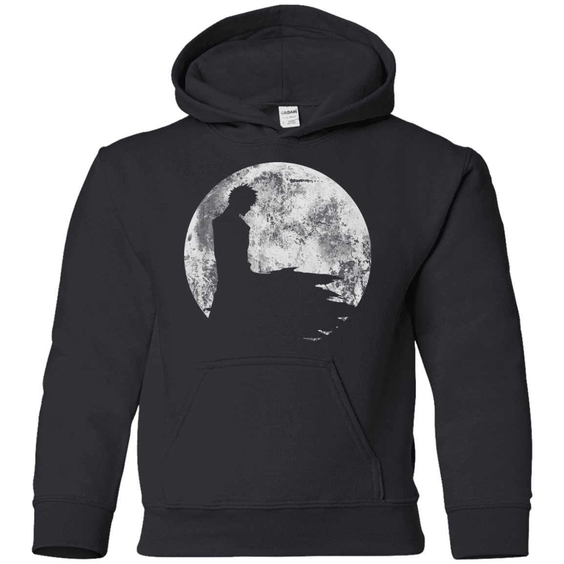 Sweatshirts Black / YS Shinigami Moon Youth Hoodie
