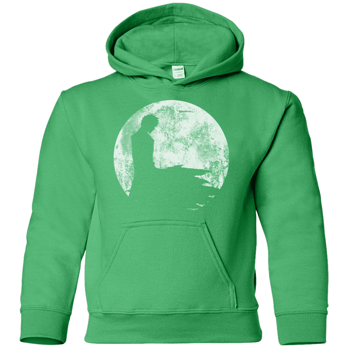 Sweatshirts Irish Green / YS Shinigami Moon Youth Hoodie
