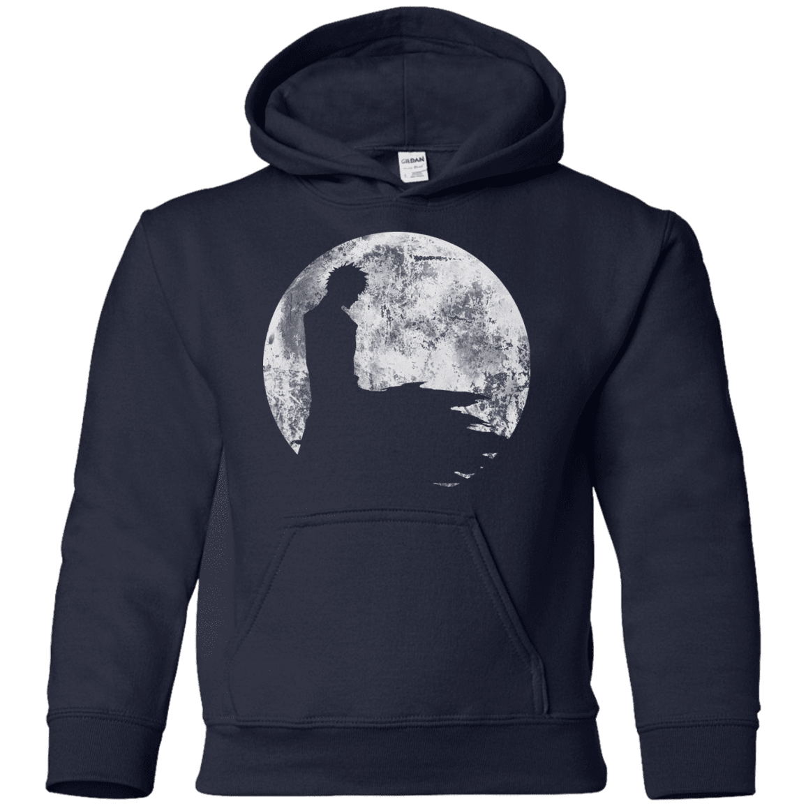 Sweatshirts Navy / YS Shinigami Moon Youth Hoodie