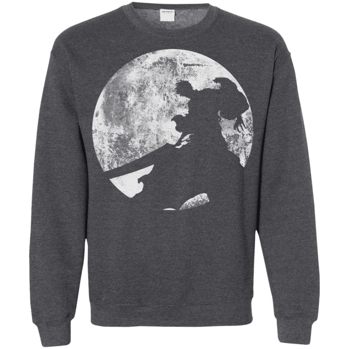 Sweatshirts Dark Heather / S Shinigami Sword Crewneck Sweatshirt
