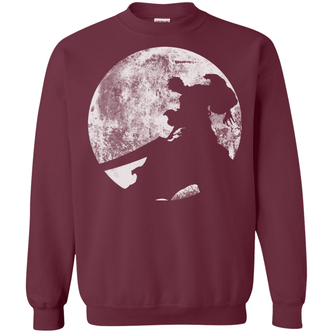 Sweatshirts Maroon / S Shinigami Sword Crewneck Sweatshirt
