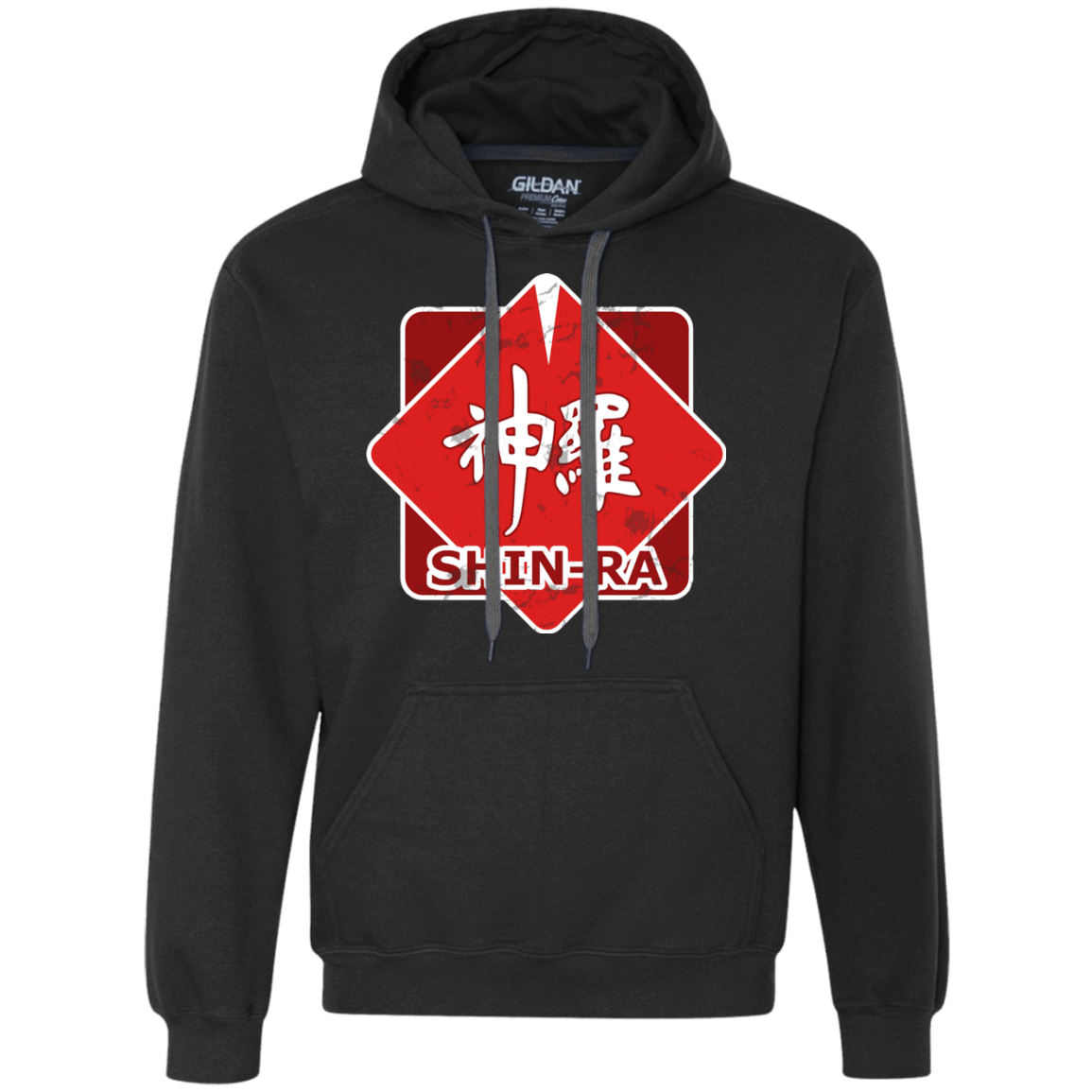 Sweatshirts Black / Small Shinra Logo Premium Fleece Hoodie
