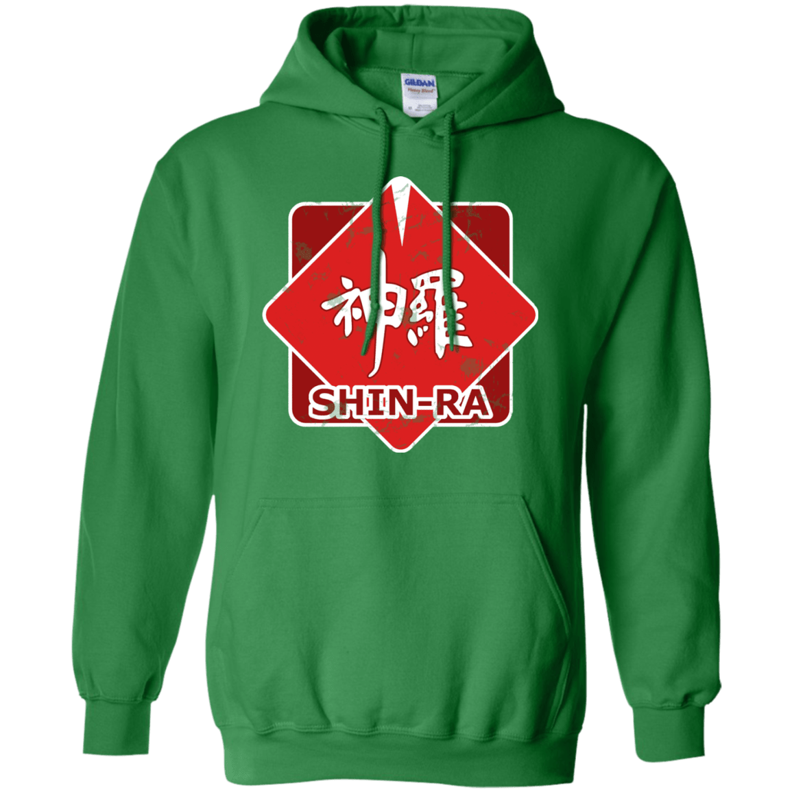 Sweatshirts Irish Green / Small Shinra Logo Pullover Hoodie