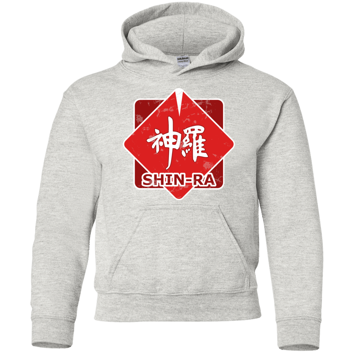 Sweatshirts Ash / YS Shinra Logo Youth Hoodie