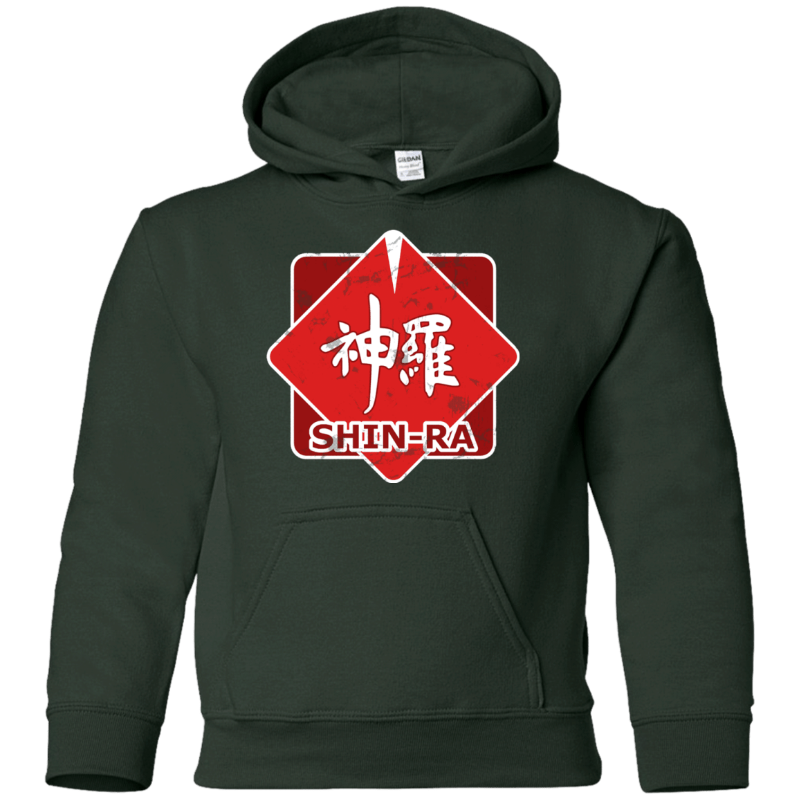 Sweatshirts Forest Green / YS Shinra Logo Youth Hoodie