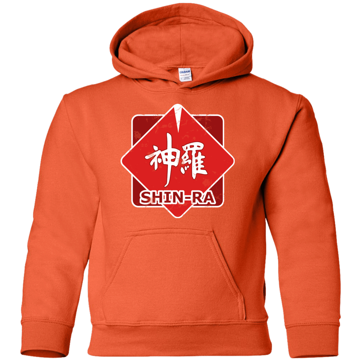 Sweatshirts Orange / YS Shinra Logo Youth Hoodie