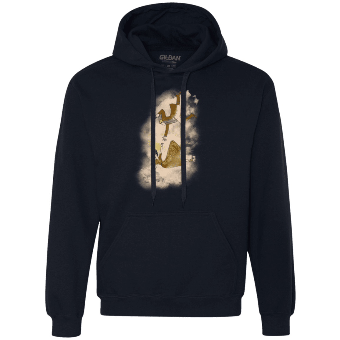 Sweatshirts Navy / Small Shiny Infinite Premium Fleece Hoodie