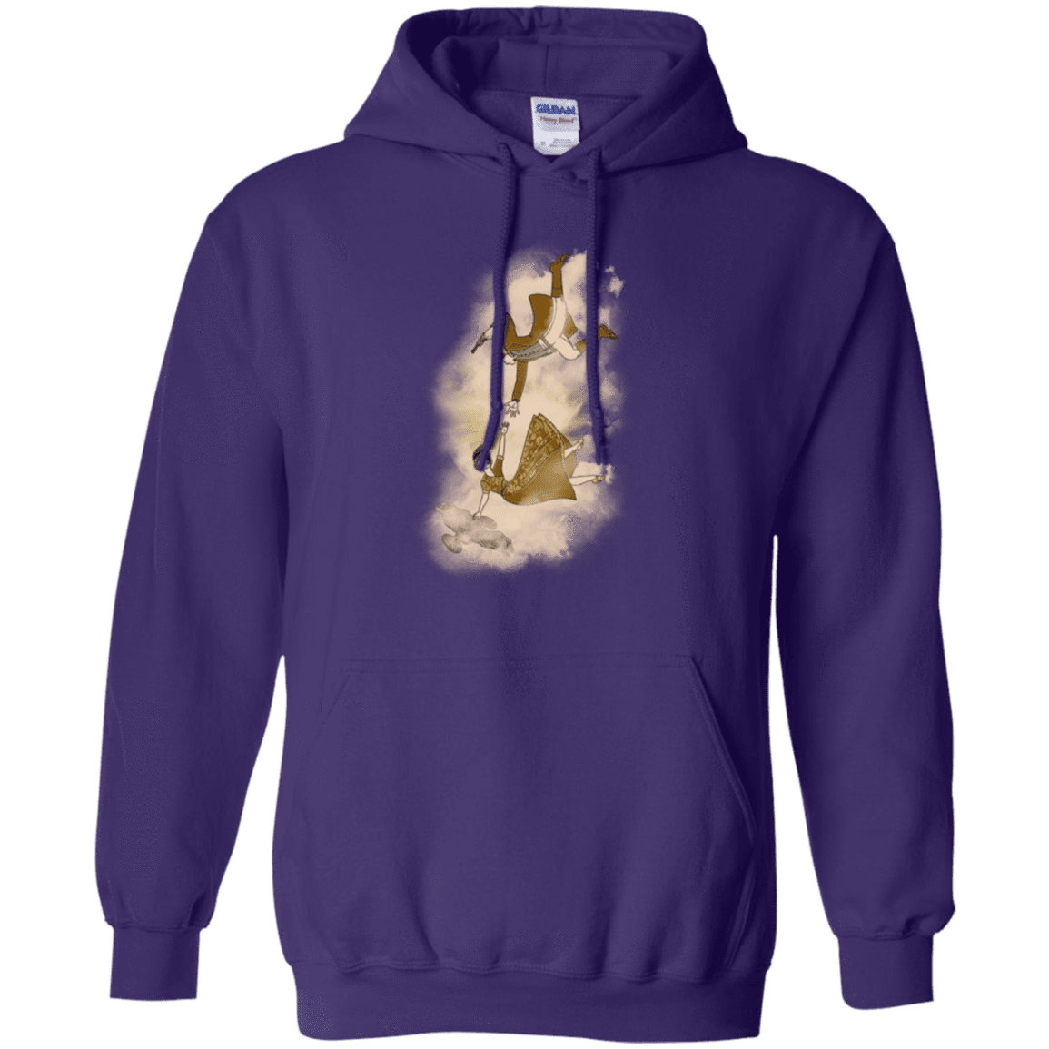 Sweatshirts Purple / Small Shiny Infinite Pullover Hoodie