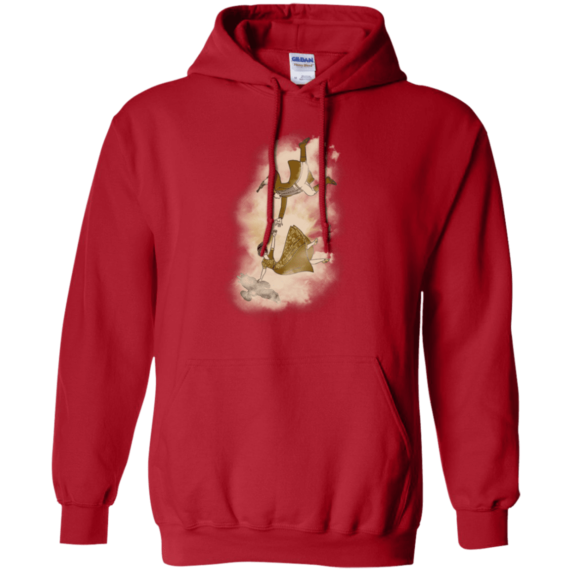 Sweatshirts Red / Small Shiny Infinite Pullover Hoodie