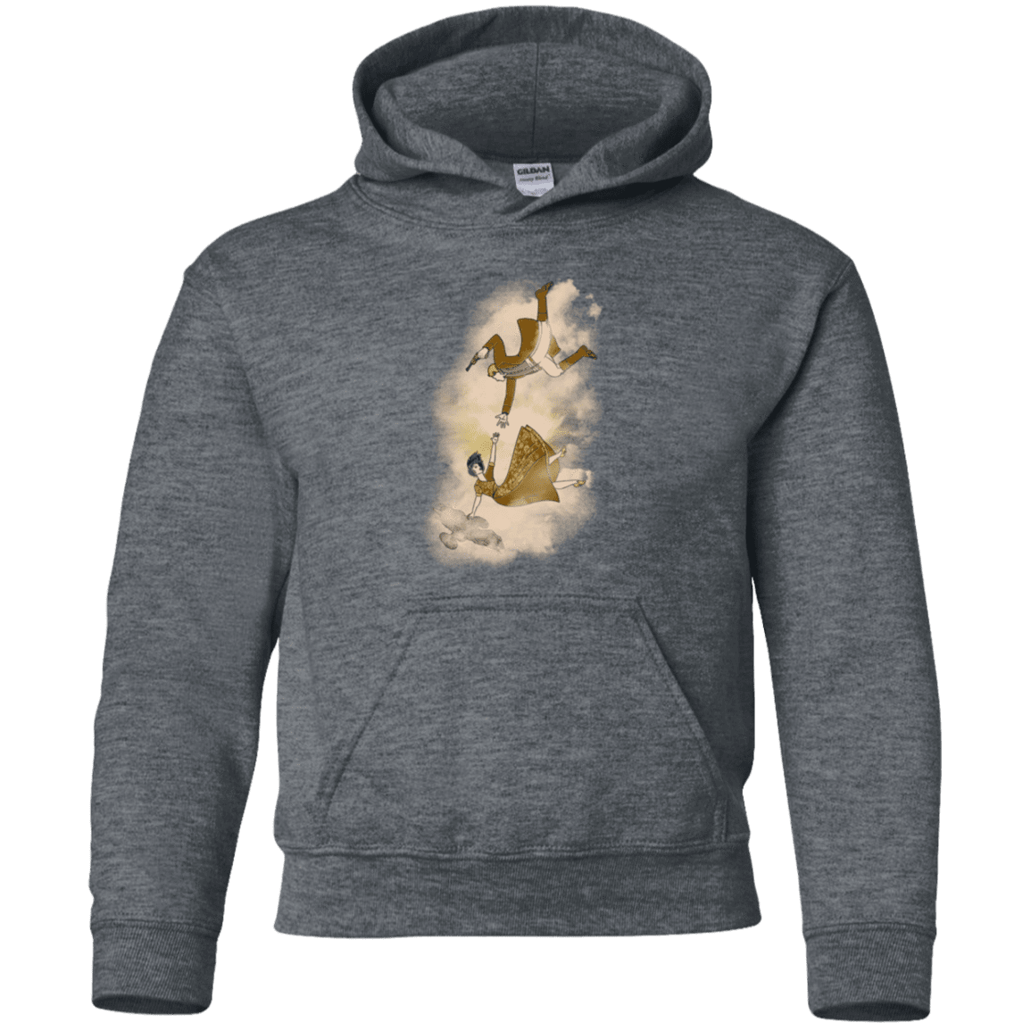 Sweatshirts Dark Heather / YS Shiny Infinite Youth Hoodie