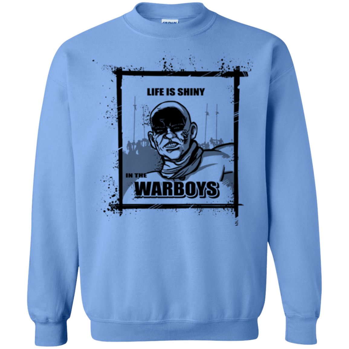 Sweatshirts Carolina Blue / Small Shiny Life Crewneck Sweatshirt
