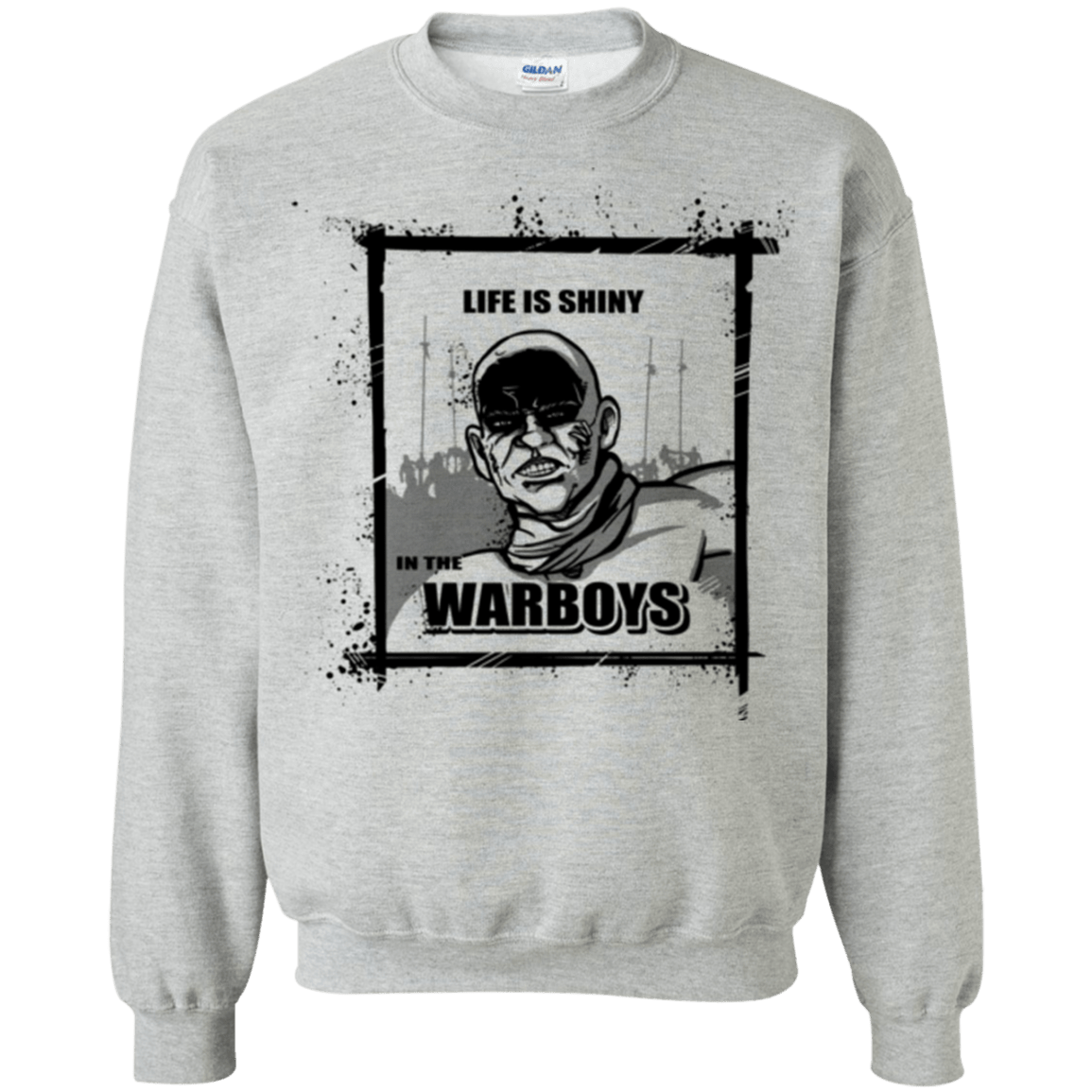 Sweatshirts Sport Grey / Small Shiny Life Crewneck Sweatshirt