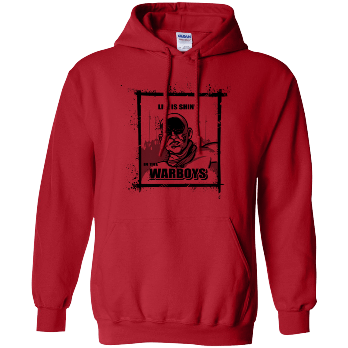 Sweatshirts Red / Small Shiny Life Pullover Hoodie