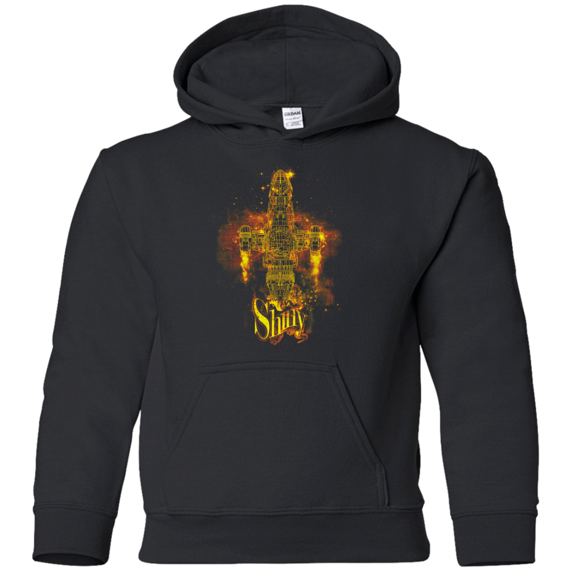 Sweatshirts Black / YS Shiny Youth Hoodie