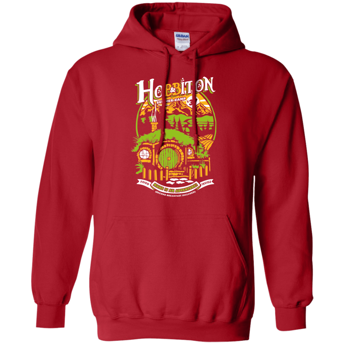 Sweatshirts Red / S Shire Summer Camp Pullover Hoodie