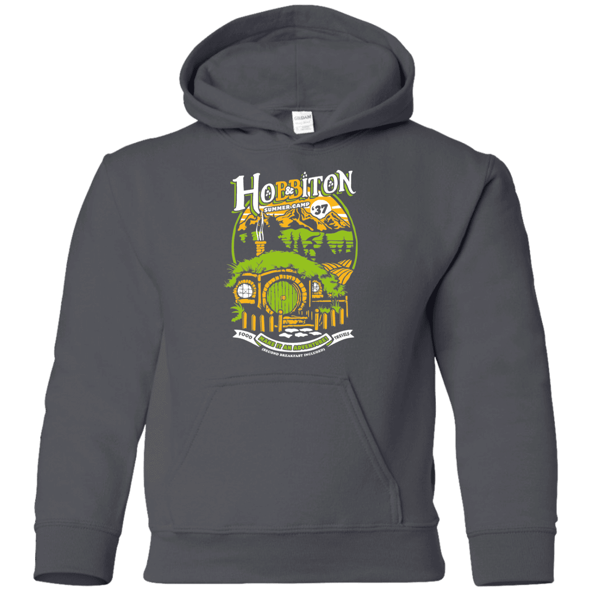 Sweatshirts Charcoal / YS Shire Summer Camp Youth Hoodie