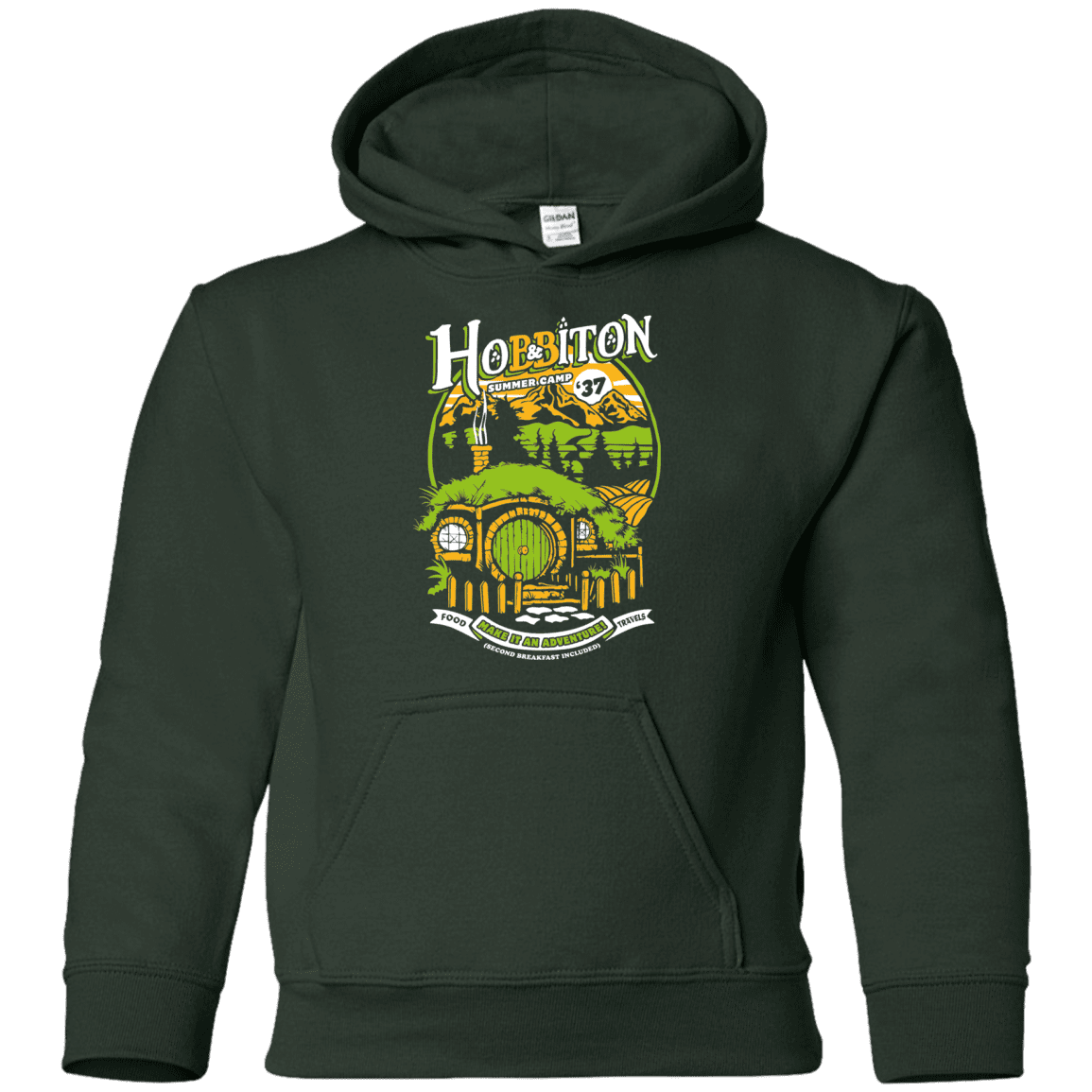 Sweatshirts Forest Green / YS Shire Summer Camp Youth Hoodie