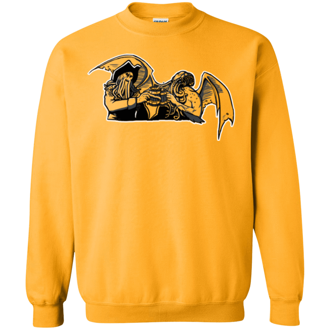 Sweatshirts Gold / Small Shiver Me Tentacles Crewneck Sweatshirt