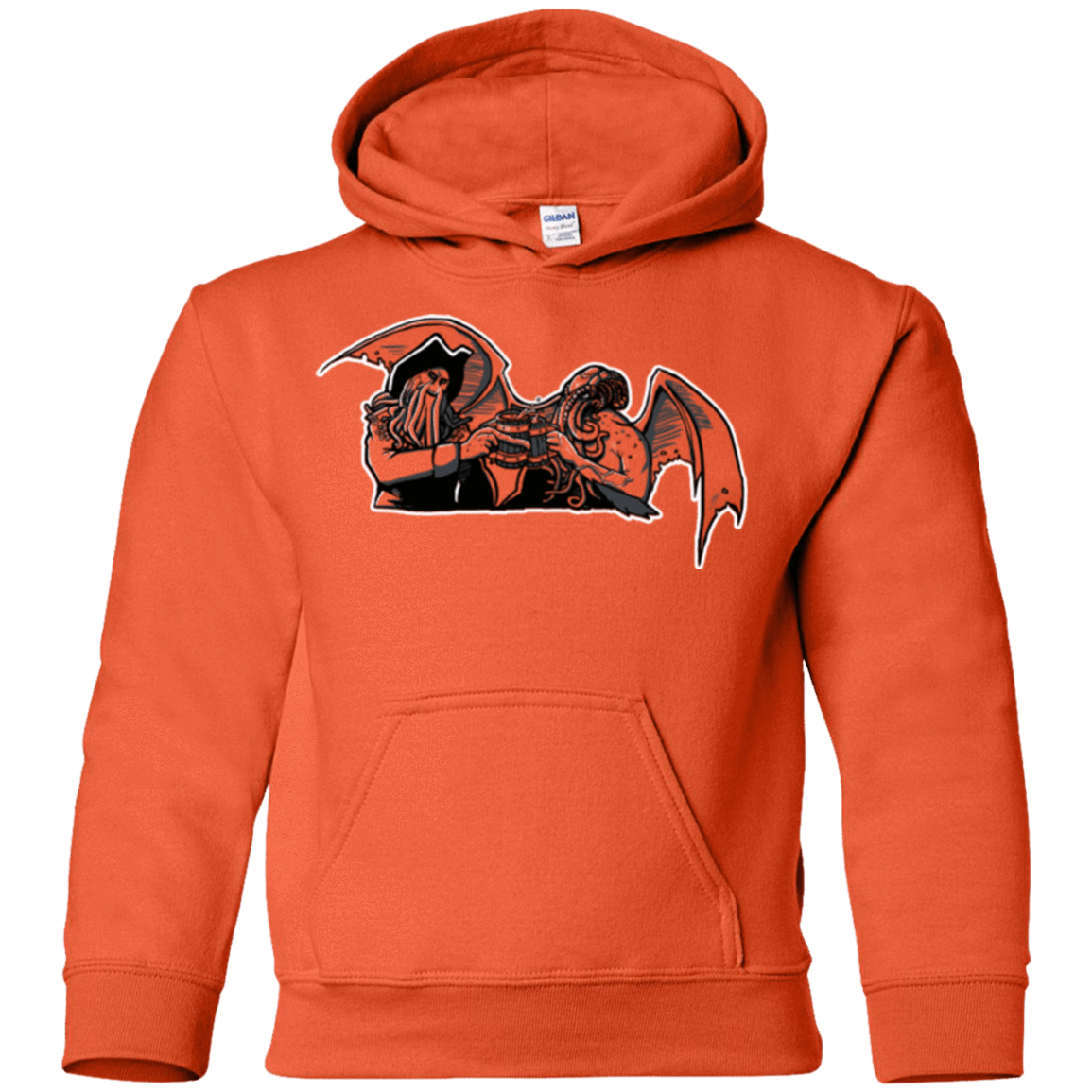 Sweatshirts Orange / YS Shiver Me Tentacles Youth Hoodie