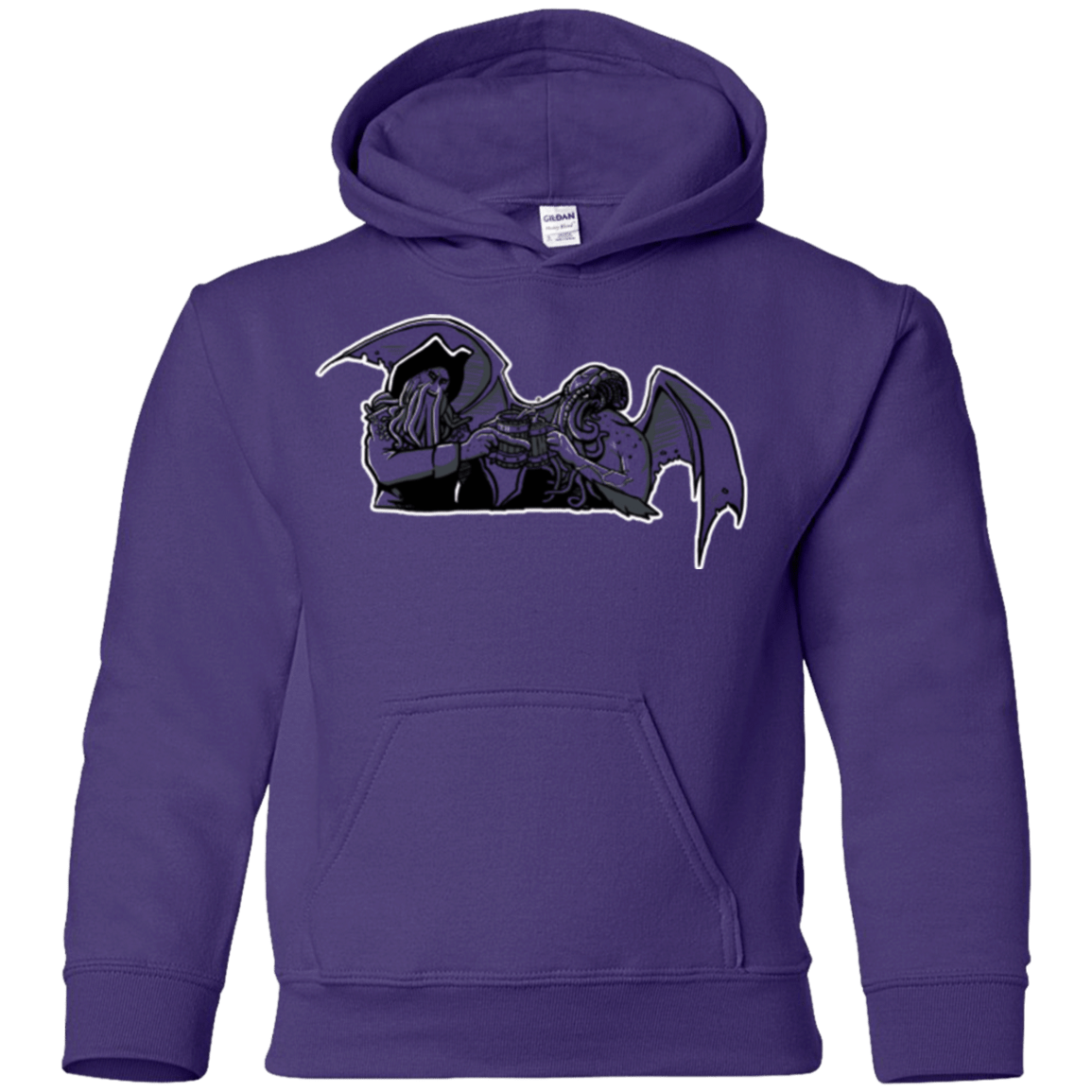Sweatshirts Purple / YS Shiver Me Tentacles Youth Hoodie