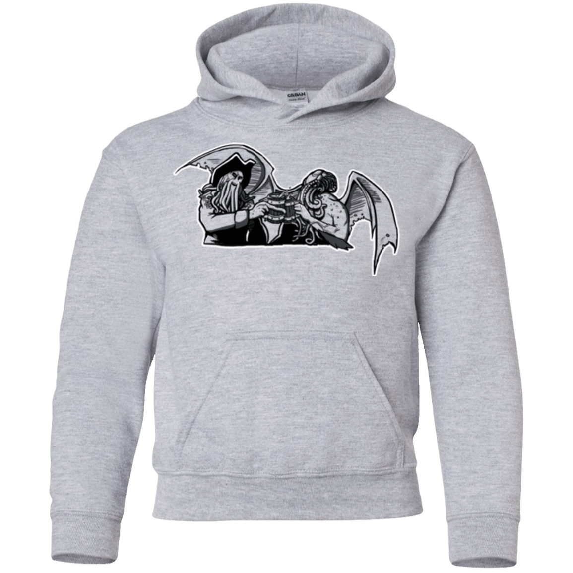 Sweatshirts Sport Grey / YS Shiver Me Tentacles Youth Hoodie