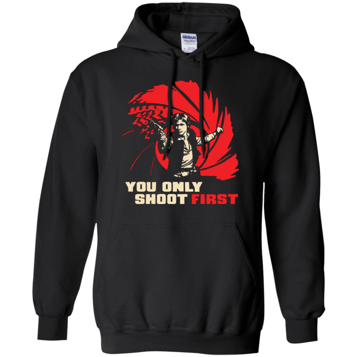 Sweatshirts Black / Small Shoot First Pullover Hoodie