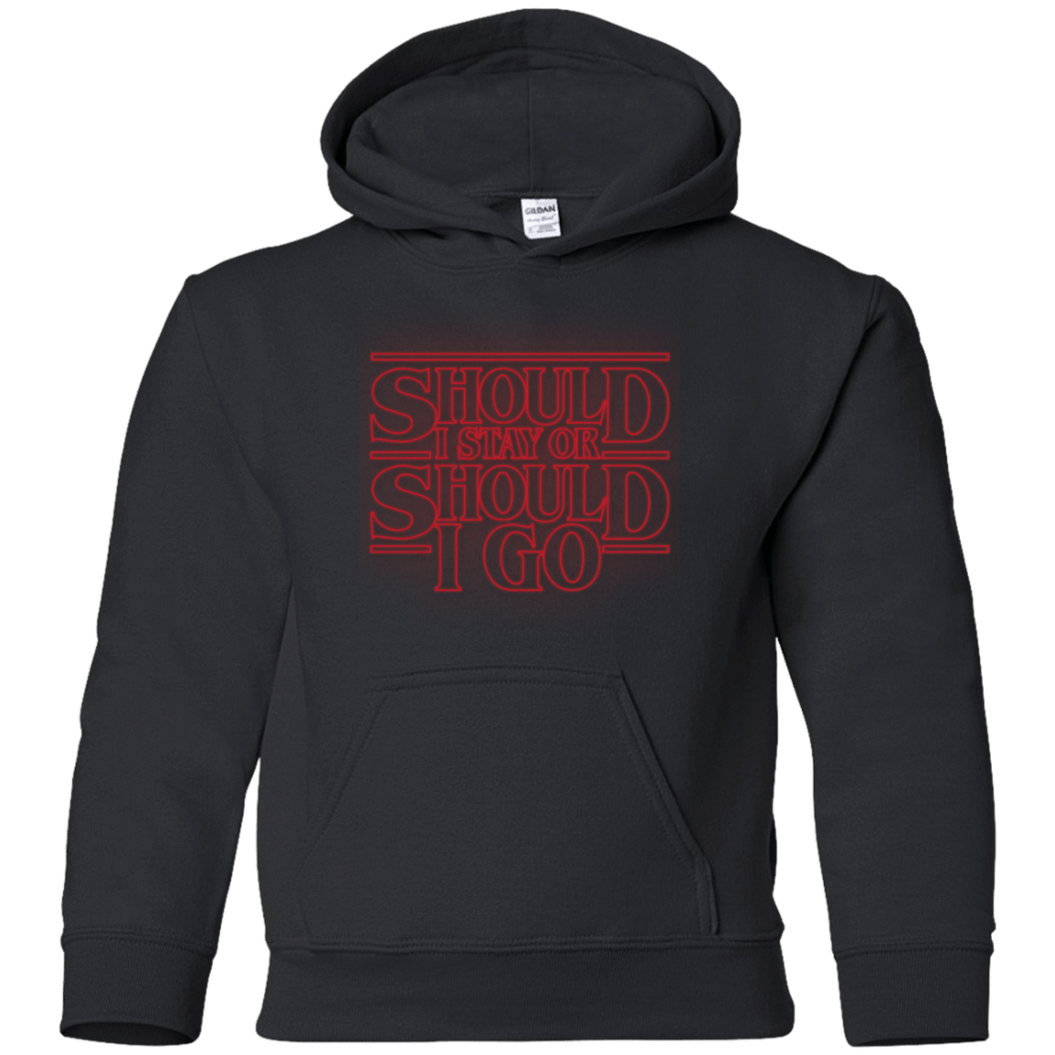 Sweatshirts Black / YS Should I Stay Or Should I Go Youth Hoodie