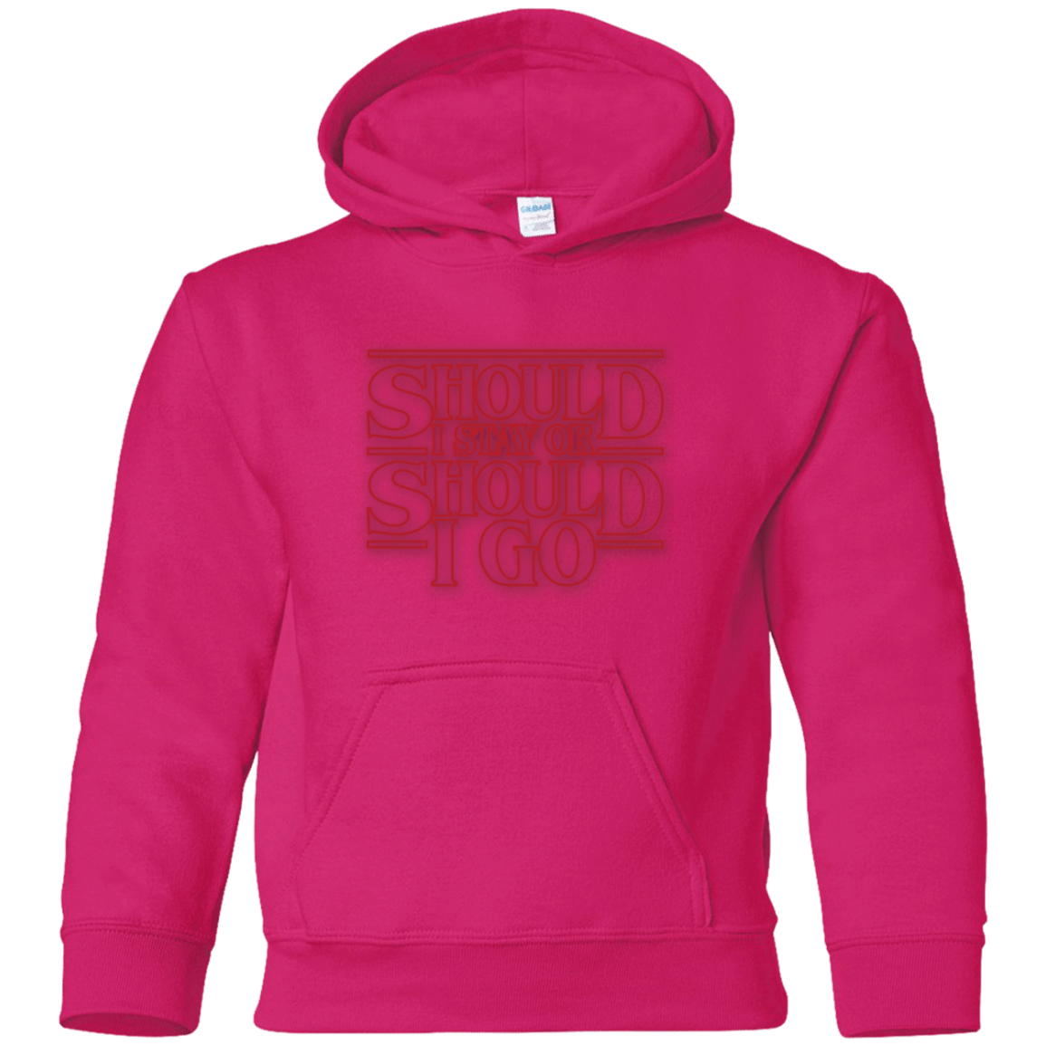Sweatshirts Heliconia / YS Should I Stay Or Should I Go Youth Hoodie
