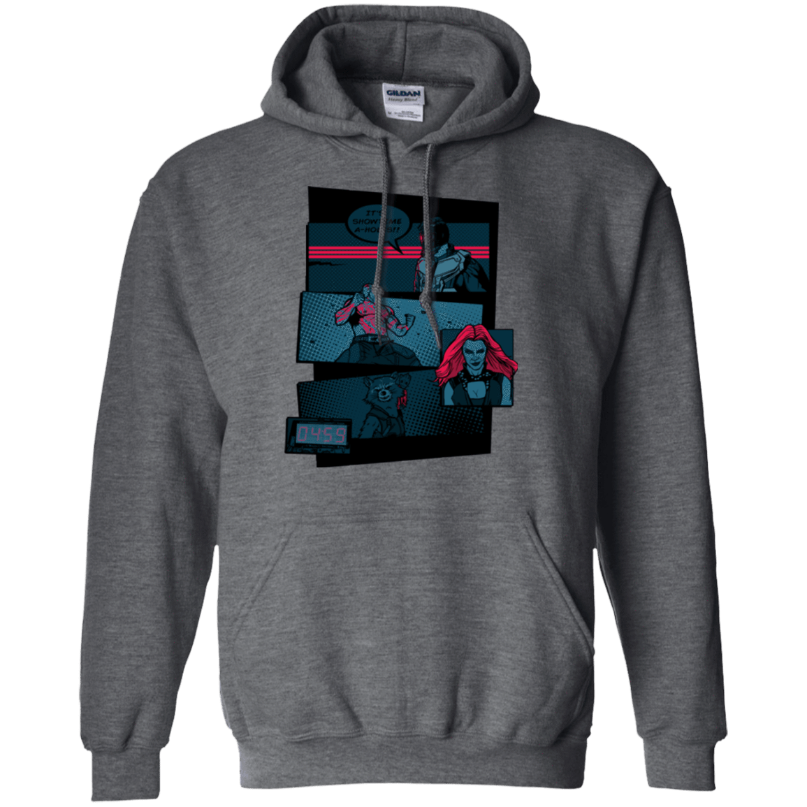 Sweatshirts Dark Heather / Small Showtime Pullover Hoodie