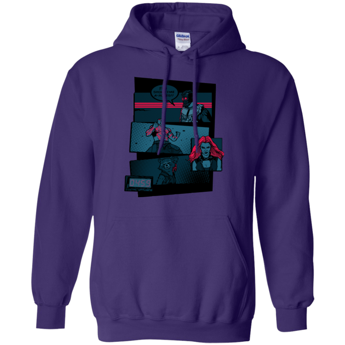Sweatshirts Purple / Small Showtime Pullover Hoodie