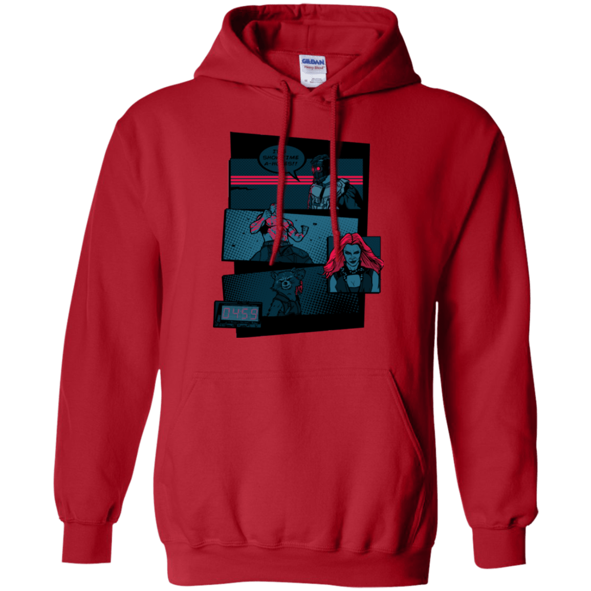 Sweatshirts Red / Small Showtime Pullover Hoodie
