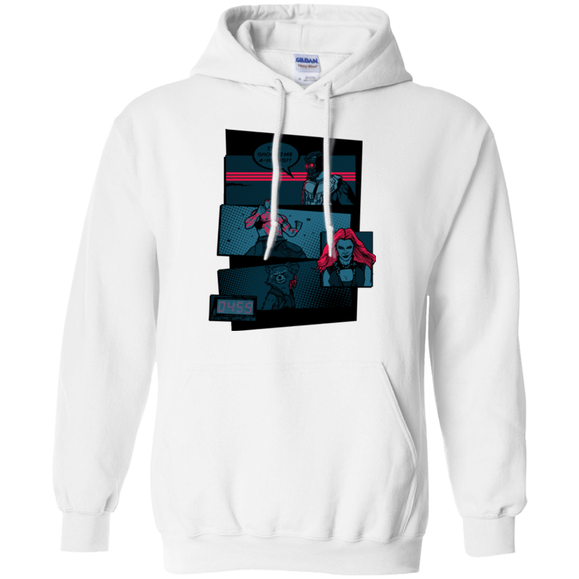Sweatshirts White / Small Showtime Pullover Hoodie