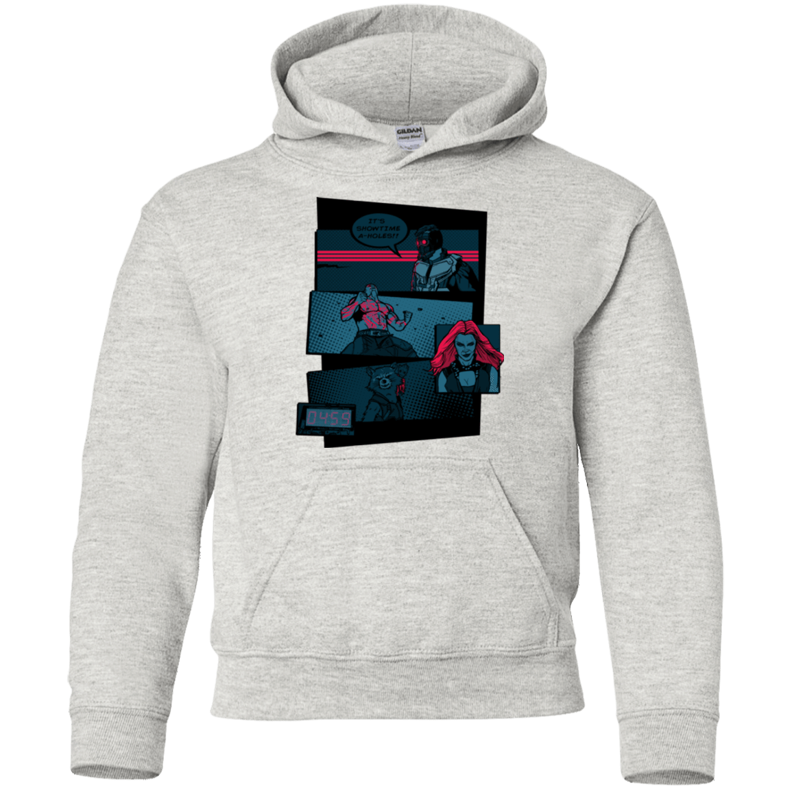 Sweatshirts Ash / YS Showtime Youth Hoodie