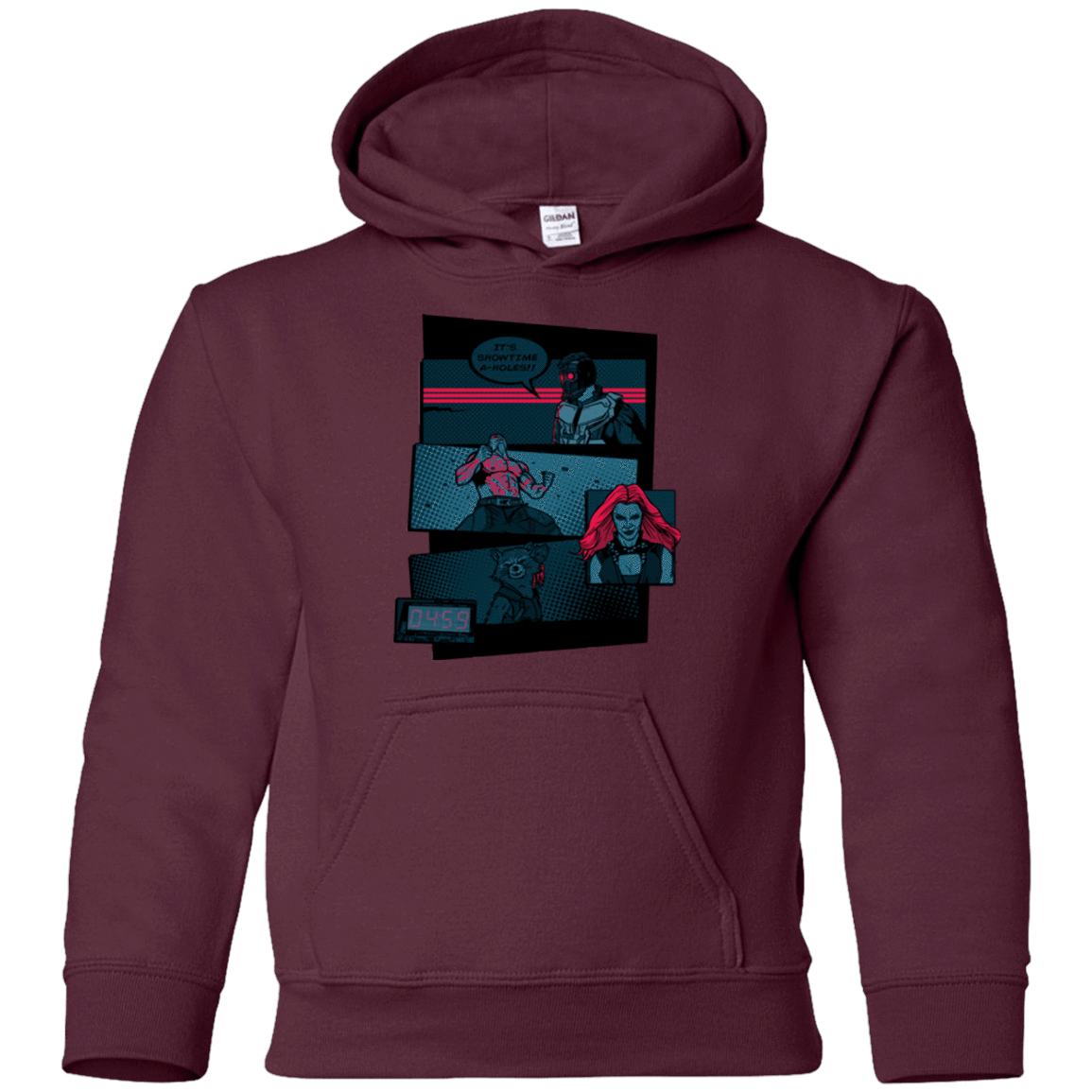 Sweatshirts Maroon / YS Showtime Youth Hoodie