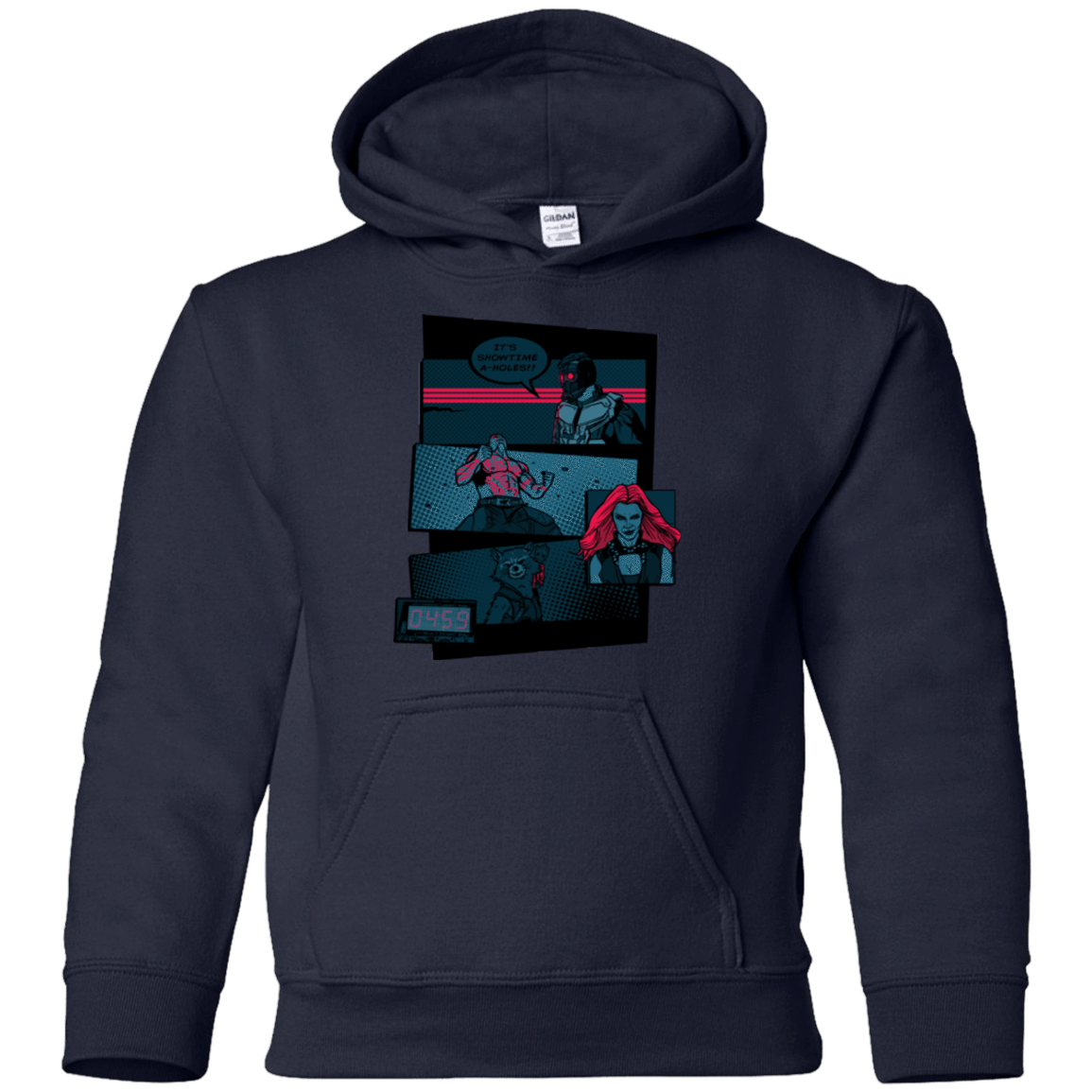 Sweatshirts Navy / YS Showtime Youth Hoodie