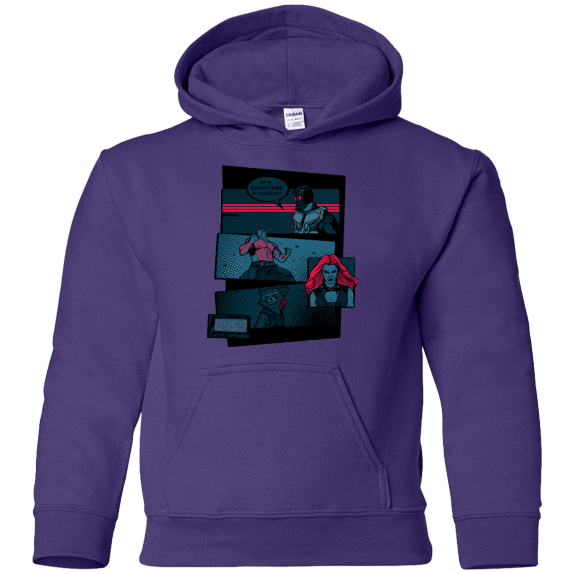 Sweatshirts Purple / YS Showtime Youth Hoodie