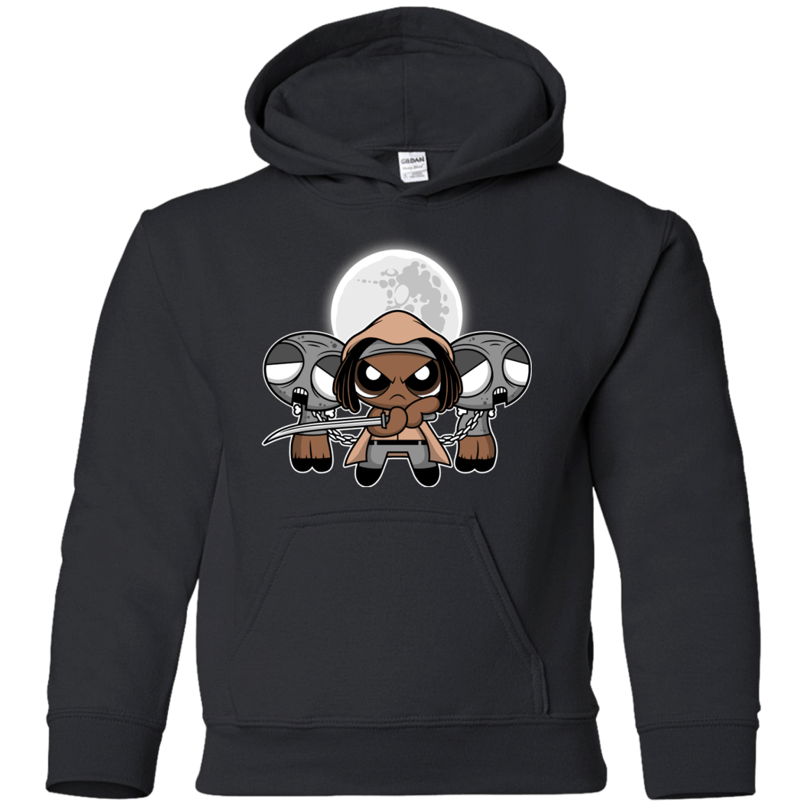 Sweatshirts Black / YS SHUFFLE AND SLICE AND NOT VERY NICE Youth Hoodie