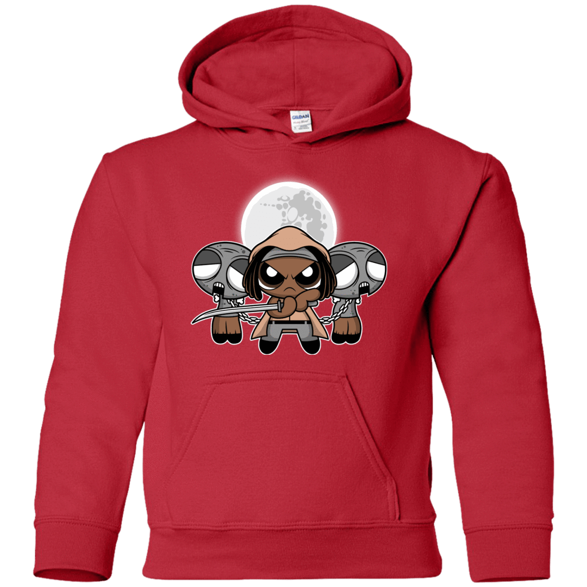 Sweatshirts Red / YS SHUFFLE AND SLICE AND NOT VERY NICE Youth Hoodie