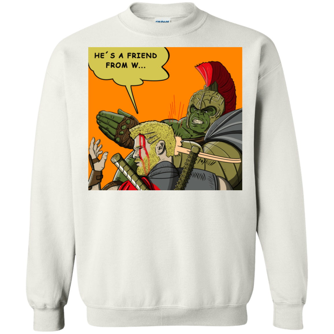 Sweatshirts White / S Shut Up Crewneck Sweatshirt